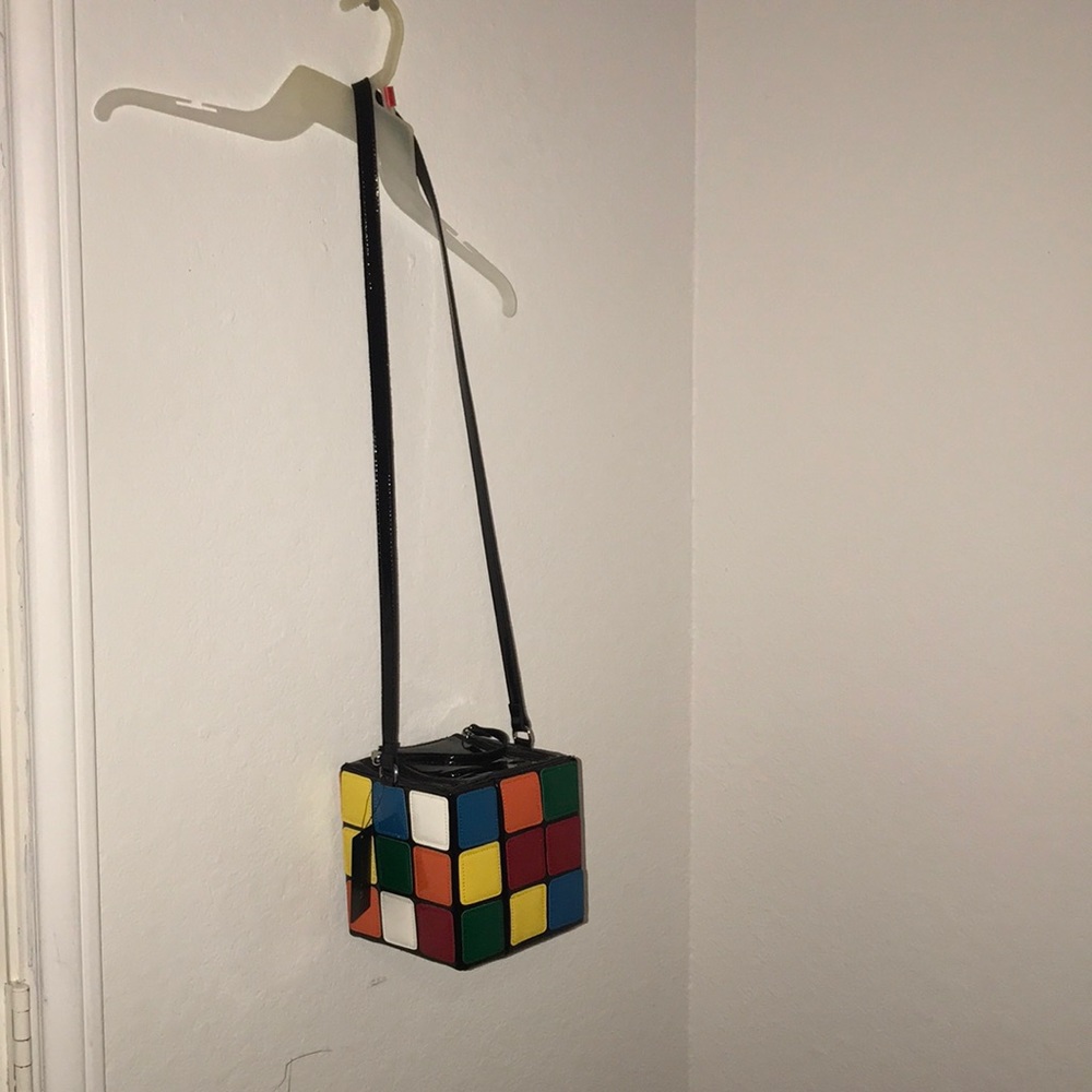 Rubicks cube purse